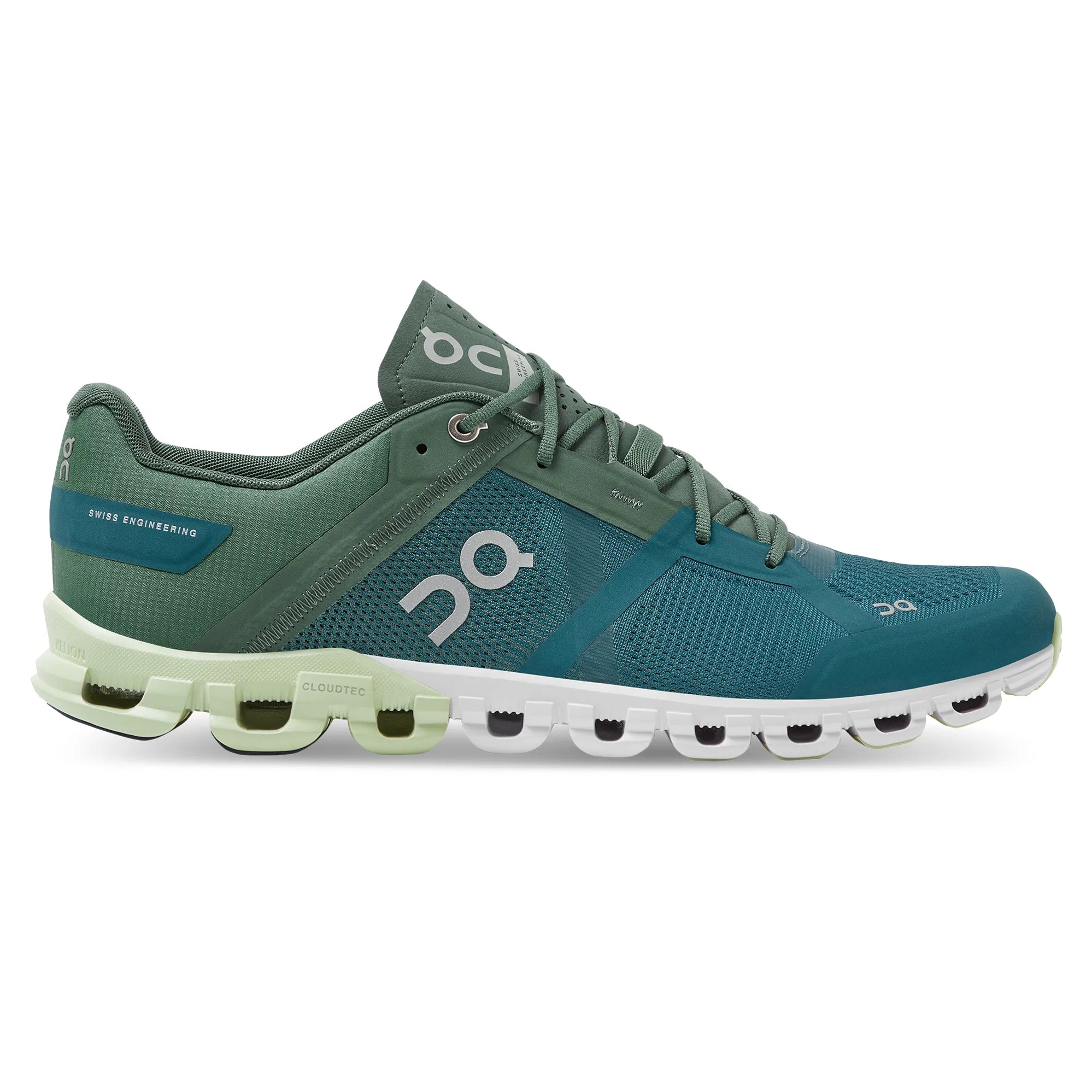On Cloudflow Sea/Petrol Running Shoes