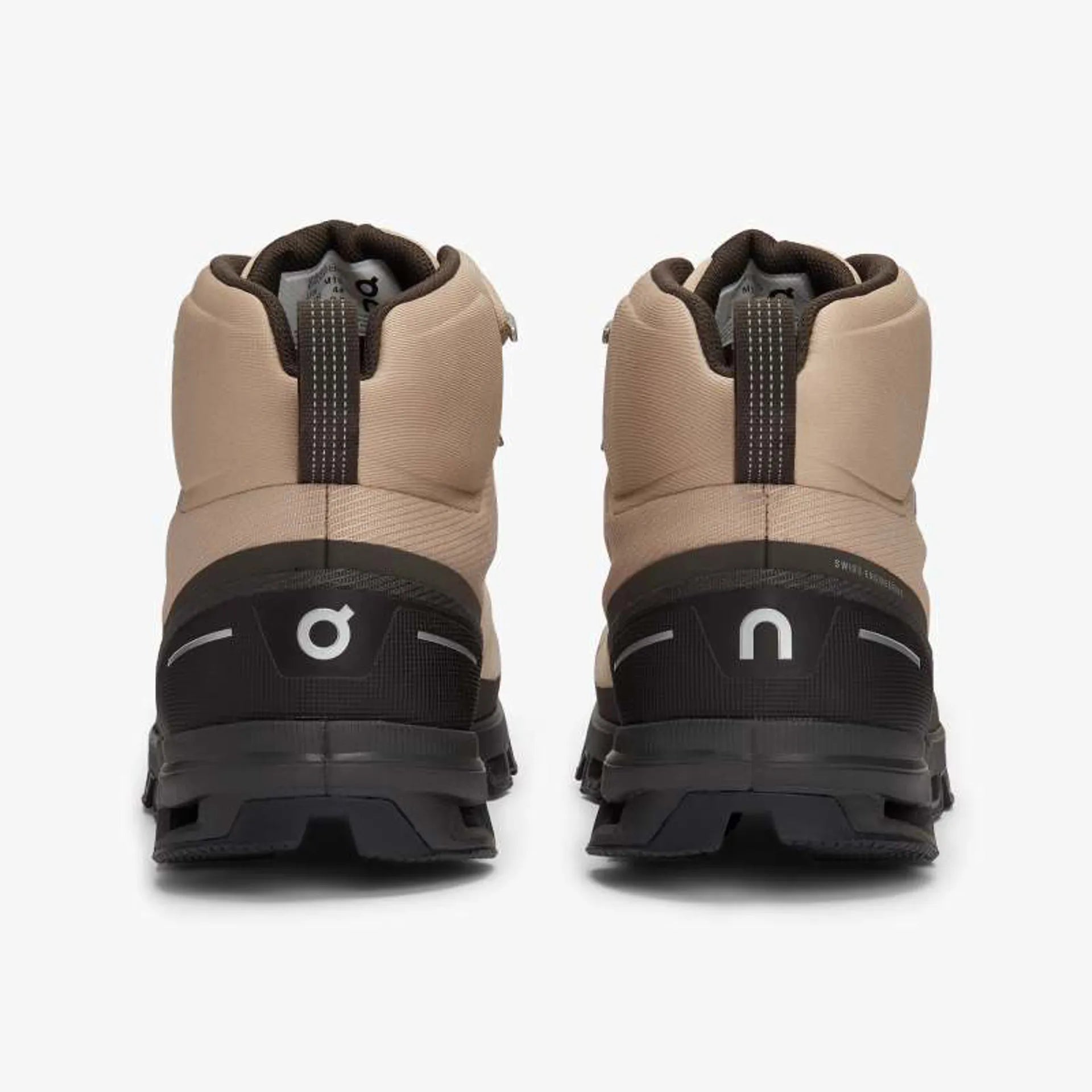 On Running Cloudrock Waterproof Sand/Black Hiking Boots
