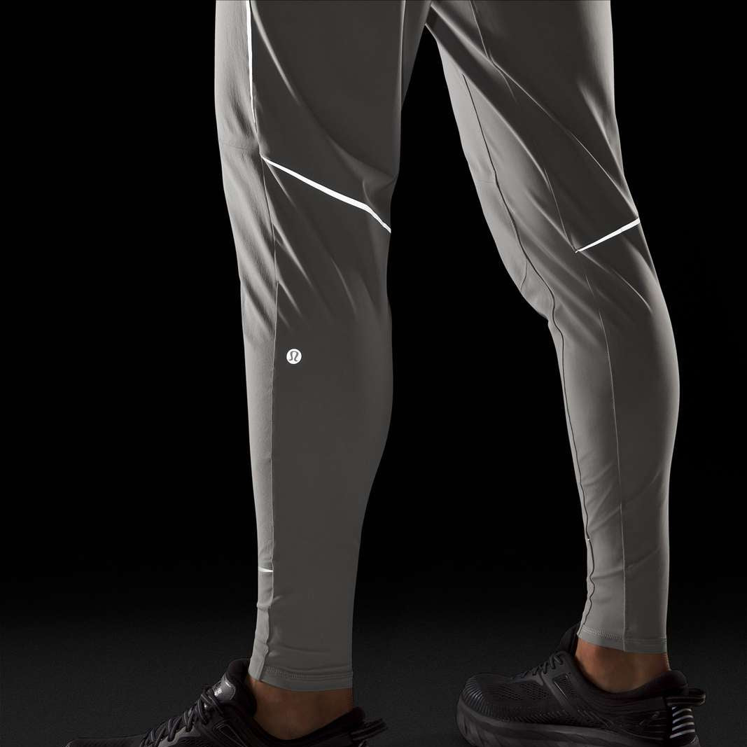 Lululemon Surge Hybrid Short Reflective Grey Pants