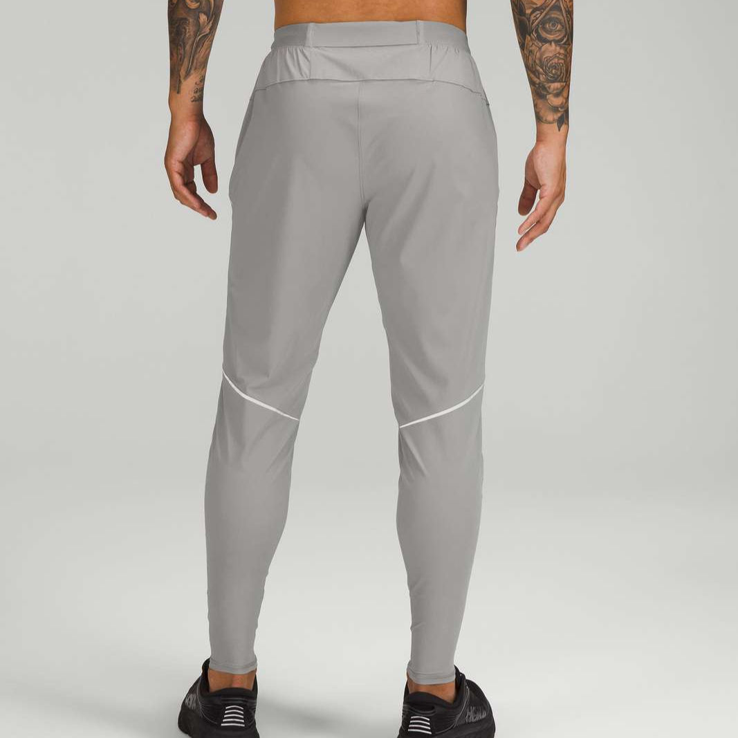 Lululemon Surge Hybrid Short Reflective Grey Pants