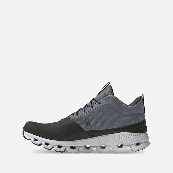 On Cloud Hi Waterproof Rock/Magnet Sneakers