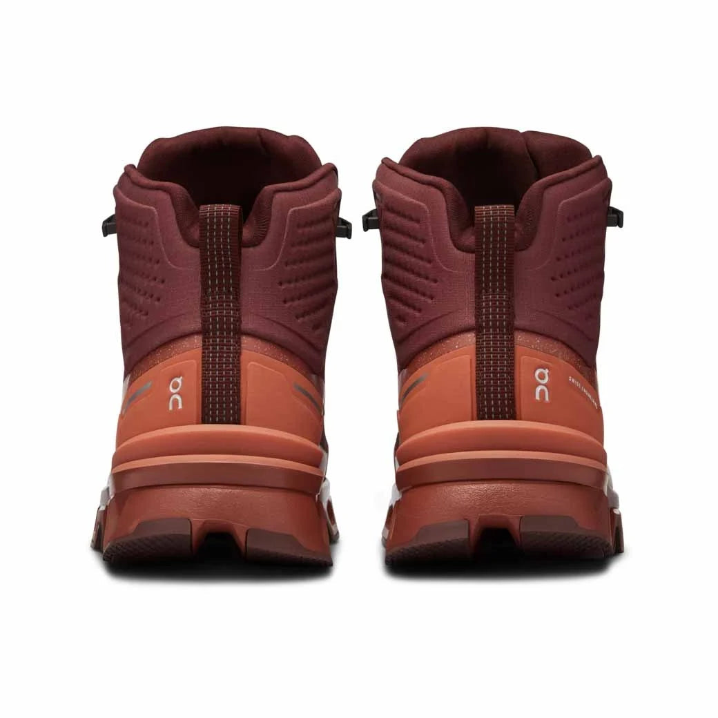 On Cloudrock Waterproof Grape/Hazel Running Shoes
