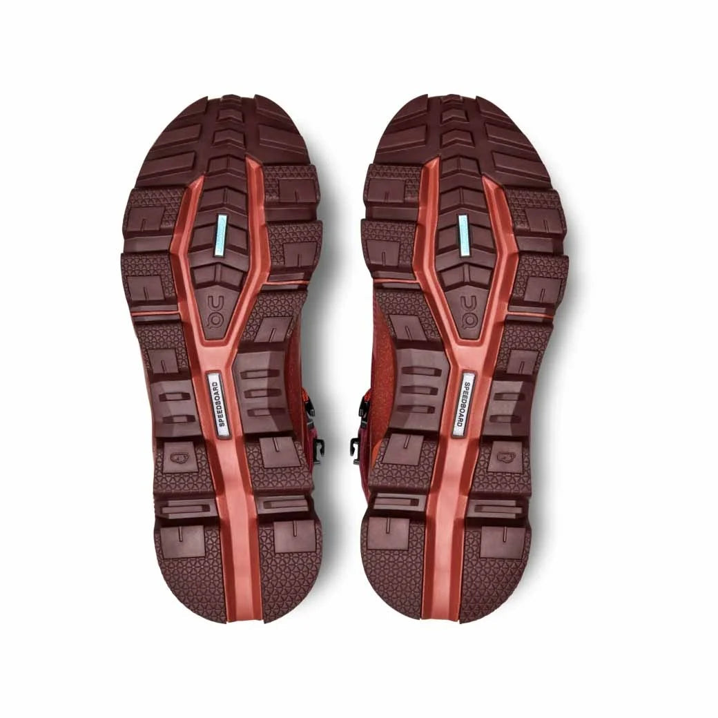 On Cloudrock Waterproof Grape/Hazel Running Shoes