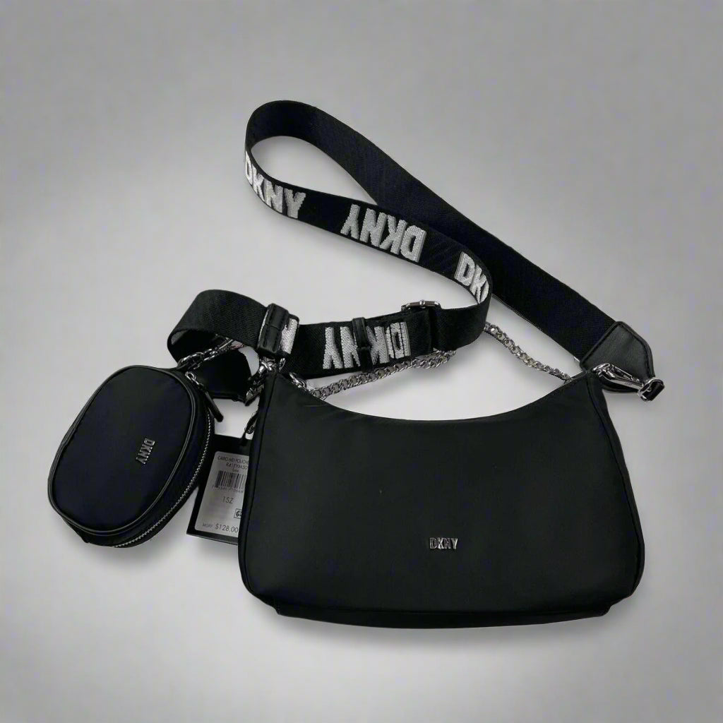 DKNY All Black Shoulder Bag