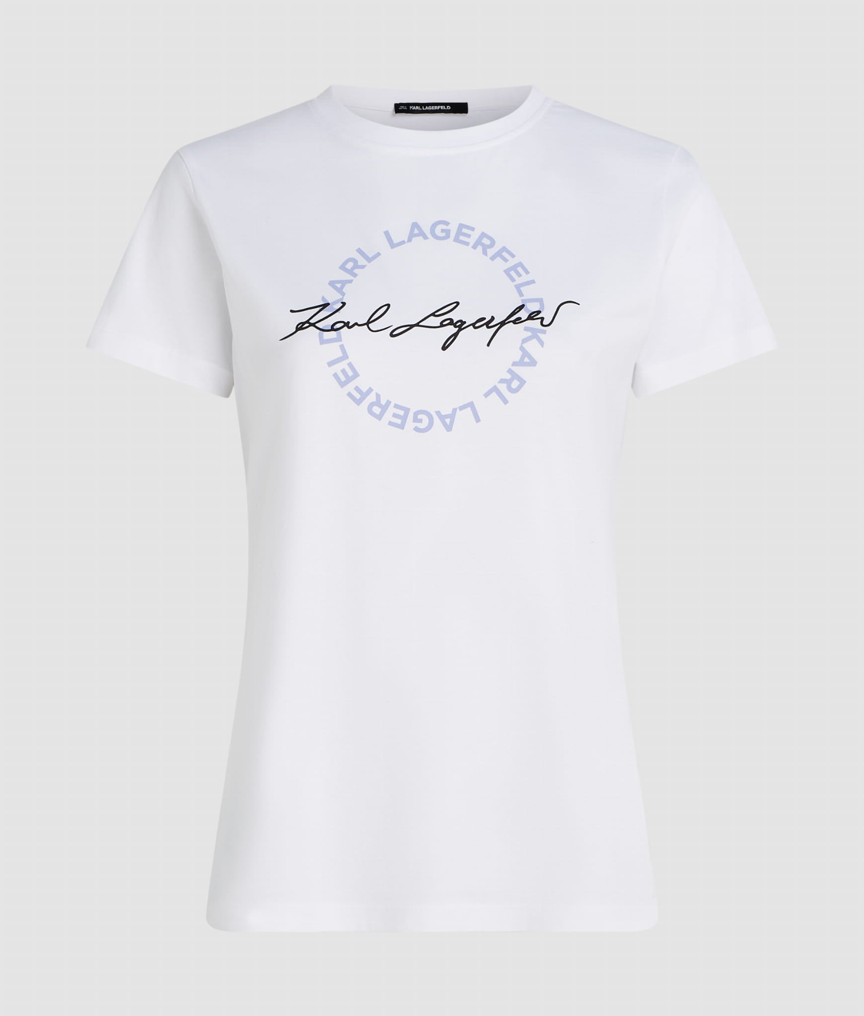 KARL LAGERFELD CIRCLE LOGO TEE