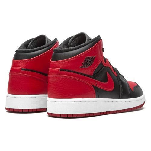 Air Jordan 1 Mid GS Black/Red