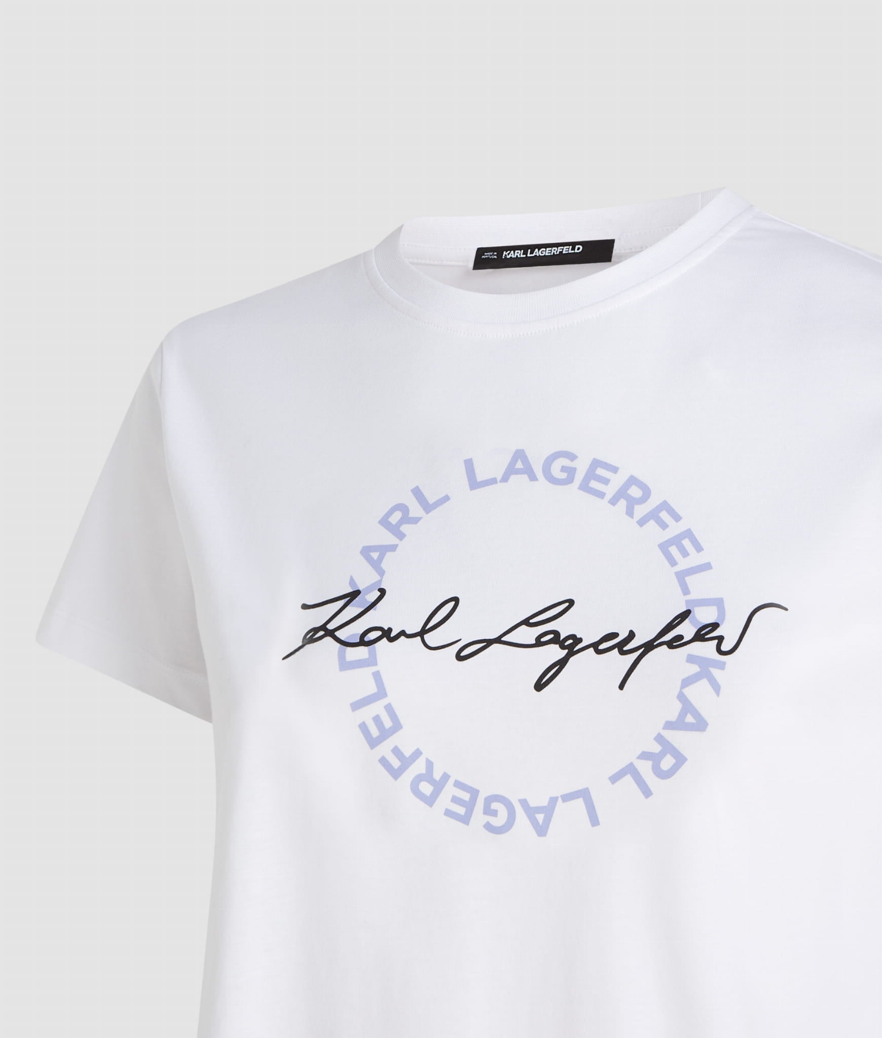KARL LAGERFELD CIRCLE LOGO TEE