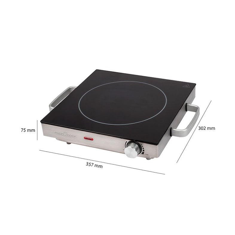 ProfiCook Single Hob Glass