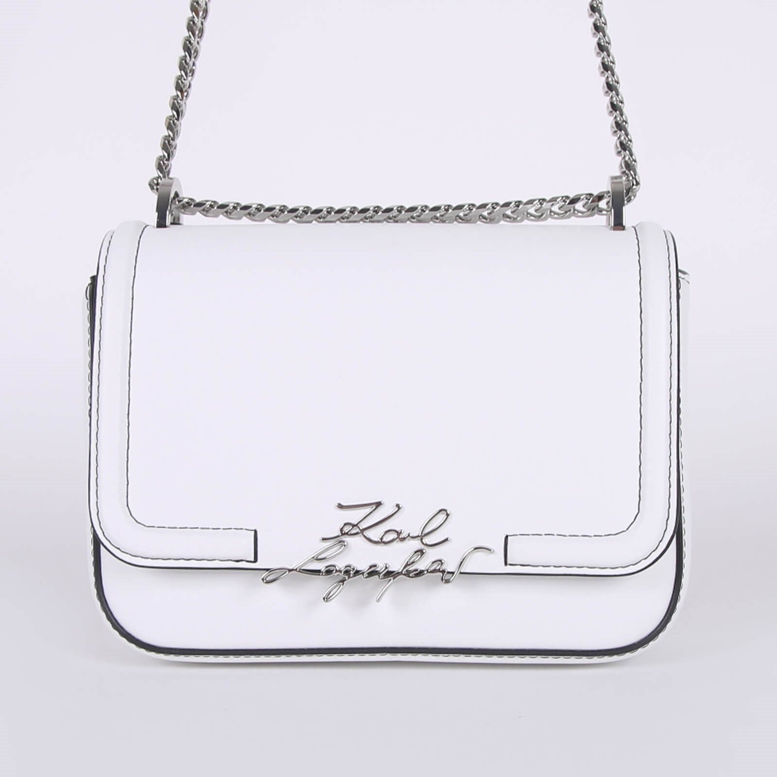 KARL LAGERFELD CONTRAST SHOULDER BAG