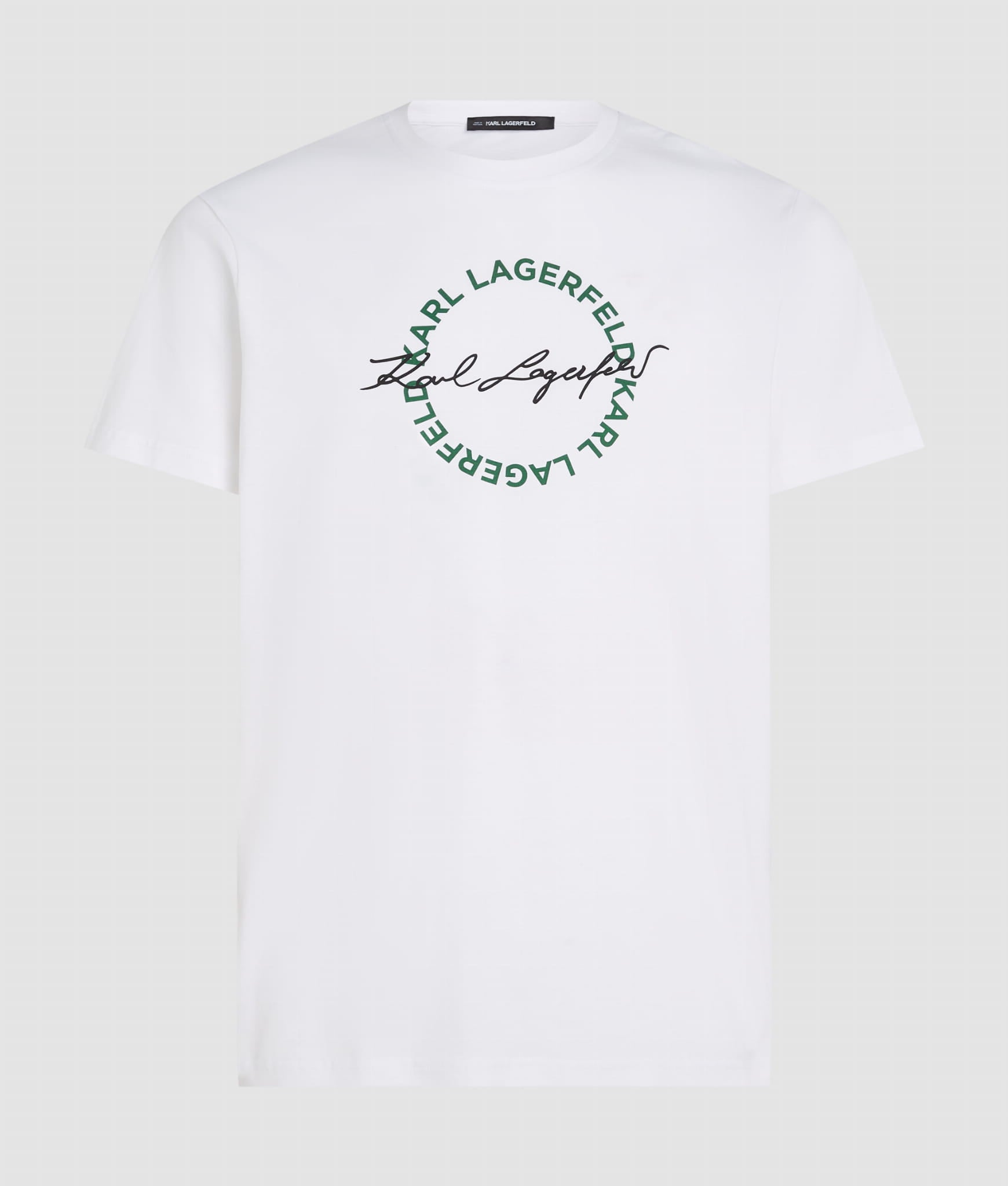 KARL LAGERFELD CIRCLE LOGO TEE