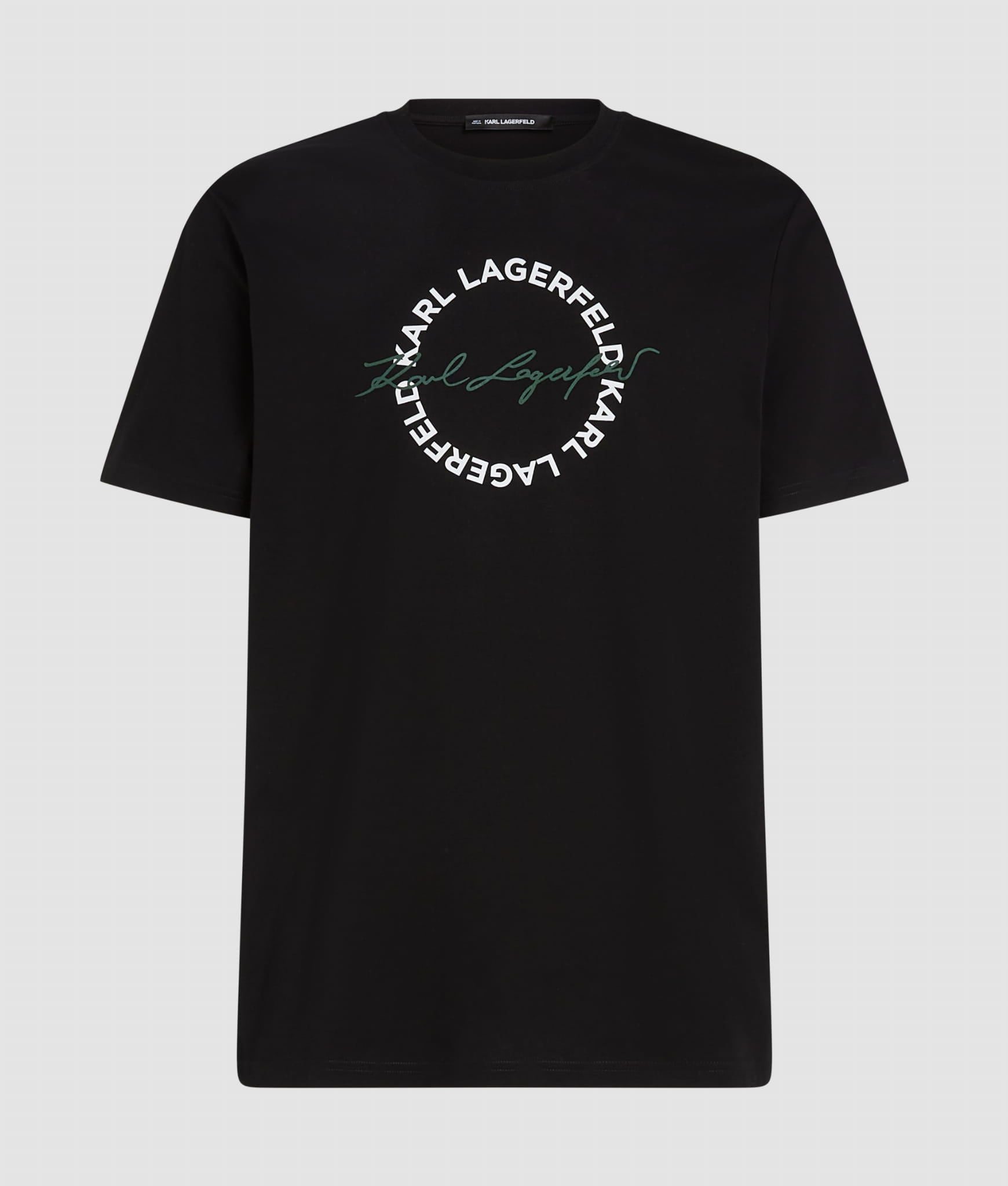 KARL LAGERFELD CIRCLE LOGO TEE