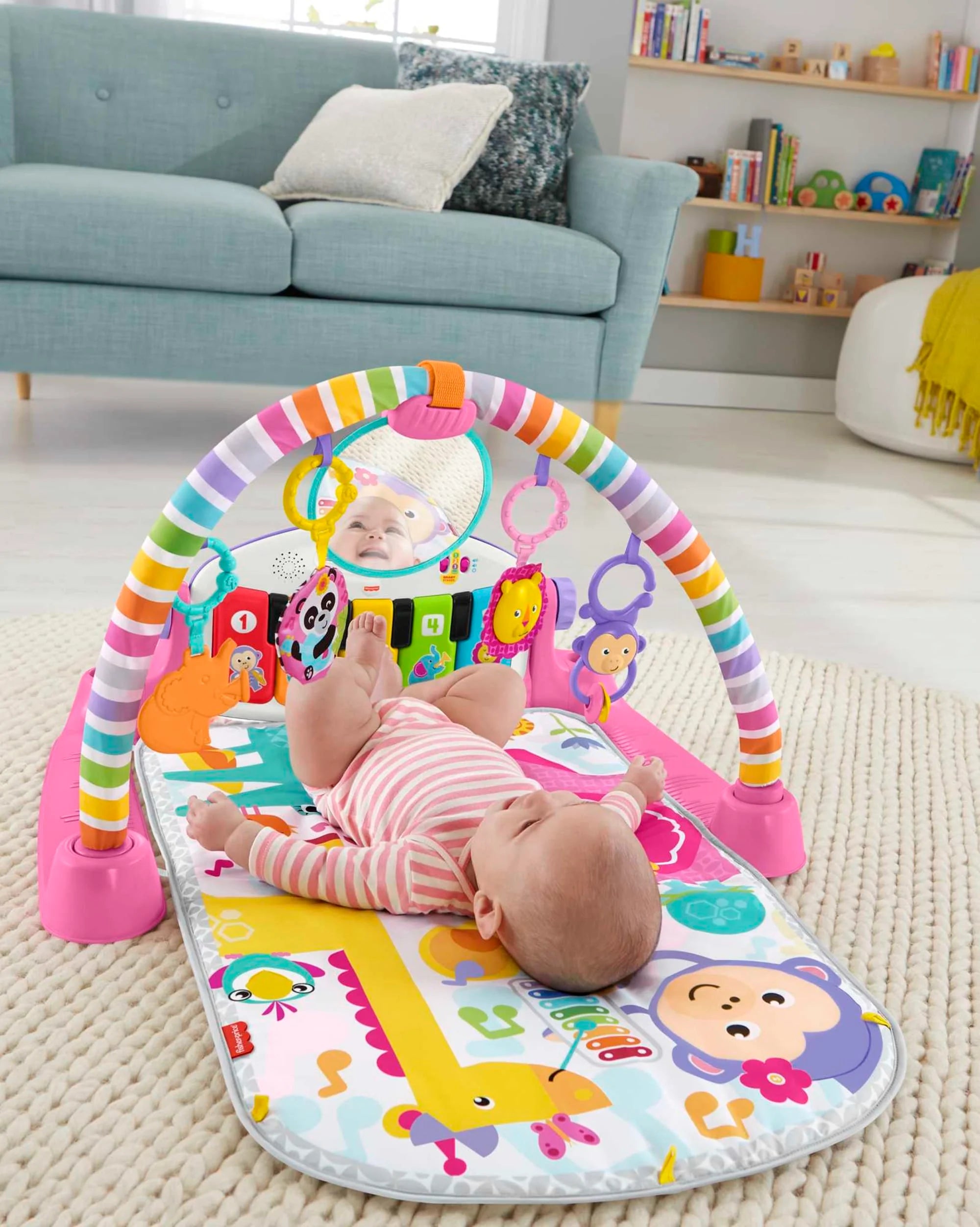 Fisher-Price Deluxe Kick & Play Piano Gym