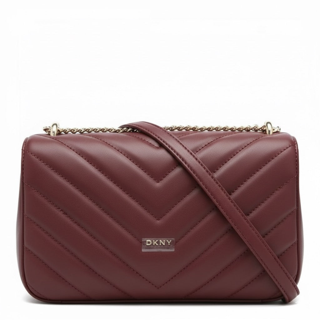 DKNY VERONICA QUILTED SHOULDER BAG
