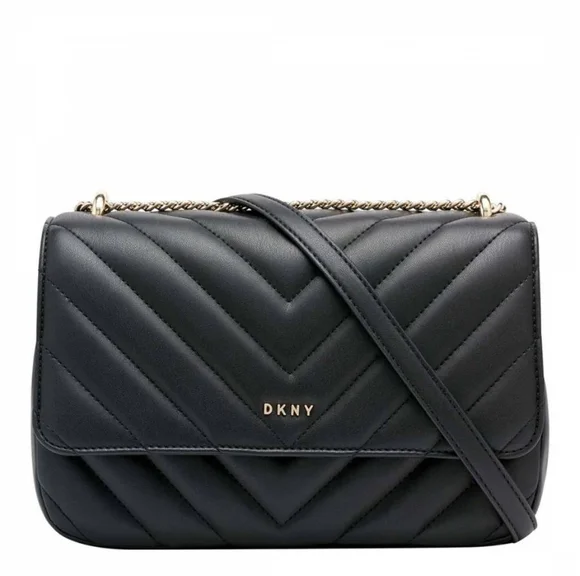DKNY VERONICA QUILTED SHOULDER BAG