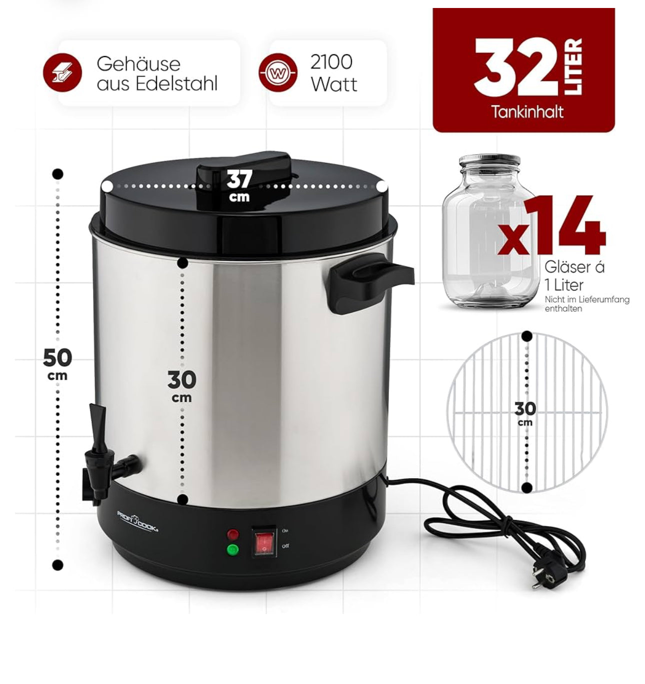 ProfiCook Preserving Machine