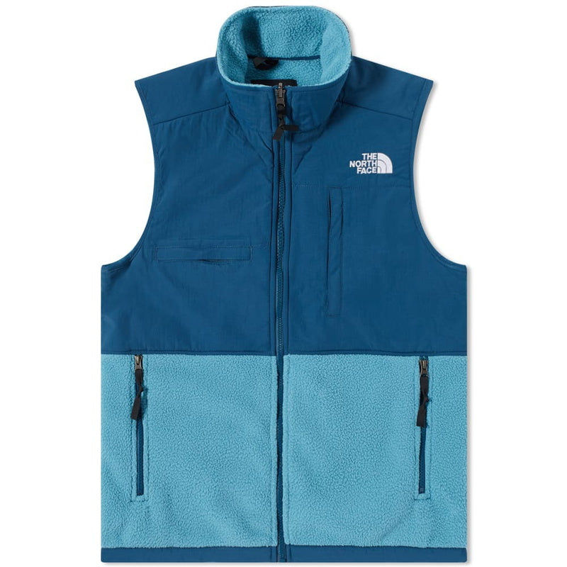 The North Face Men's Denali Vest in Storm Blue/Monterey - Bag Of