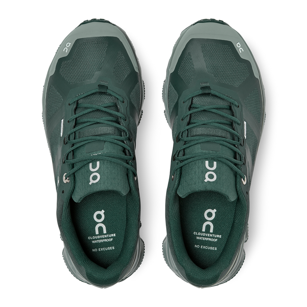 On Cloudventure Waterproof Juniper/Sea Running Shoes