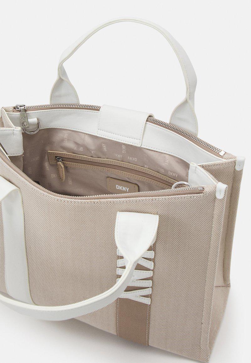 DKNY WHITE TOTE BAG