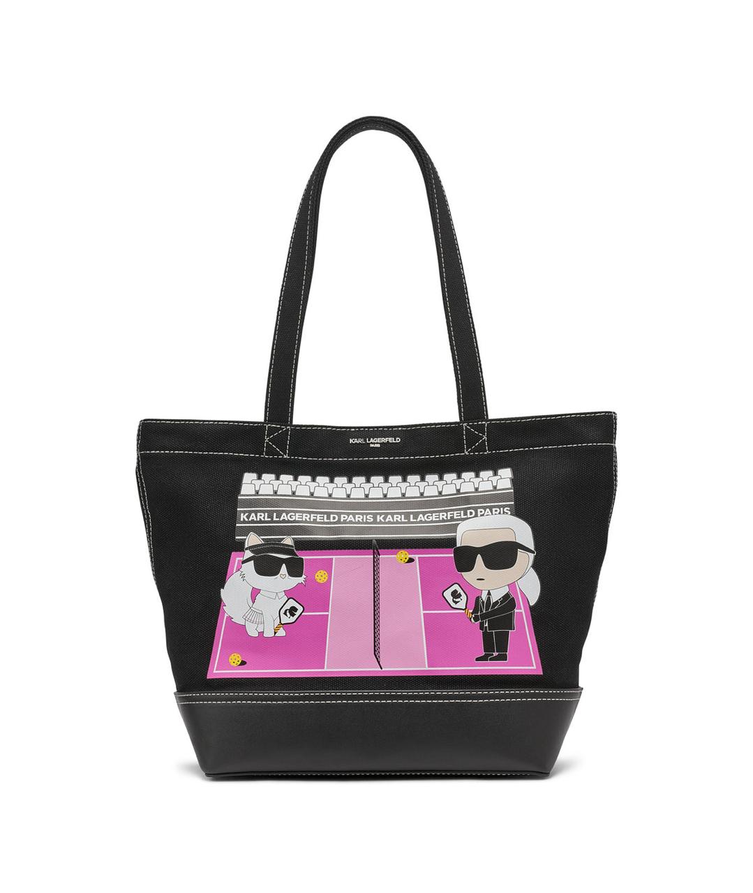 KARL LAGERFELD CANNES EAST WEST TOTE