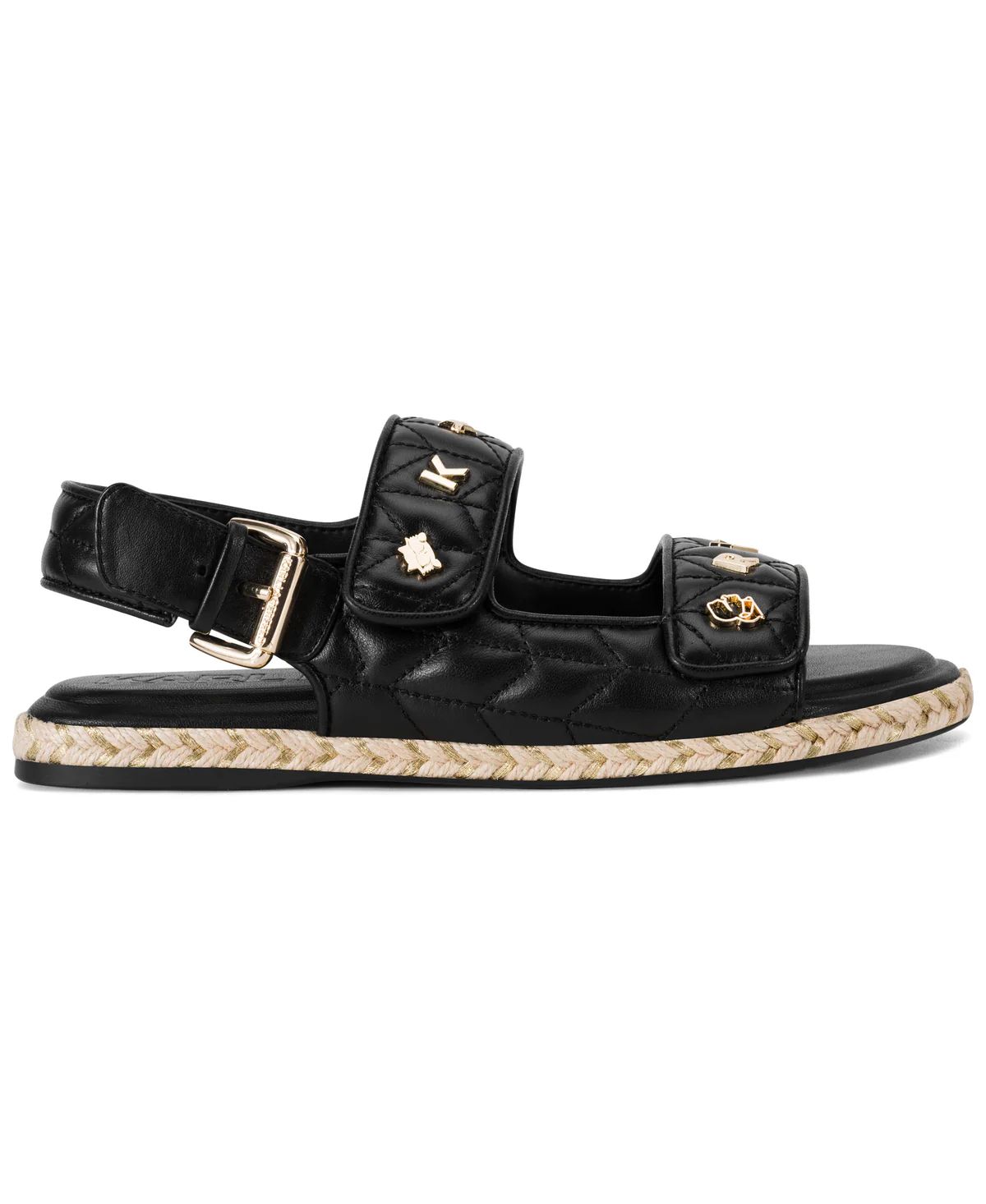 KARL LAGERFELD PARIS CHARLEY ESPADRILLE SLINGBACK SANDAL