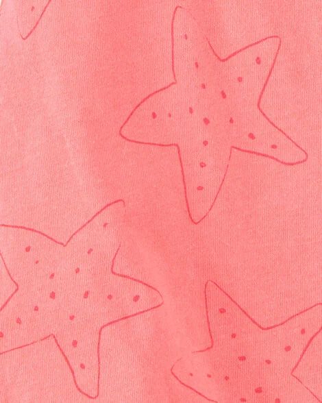 Carter's Baby Starfish Snap-Up Cotton Romper