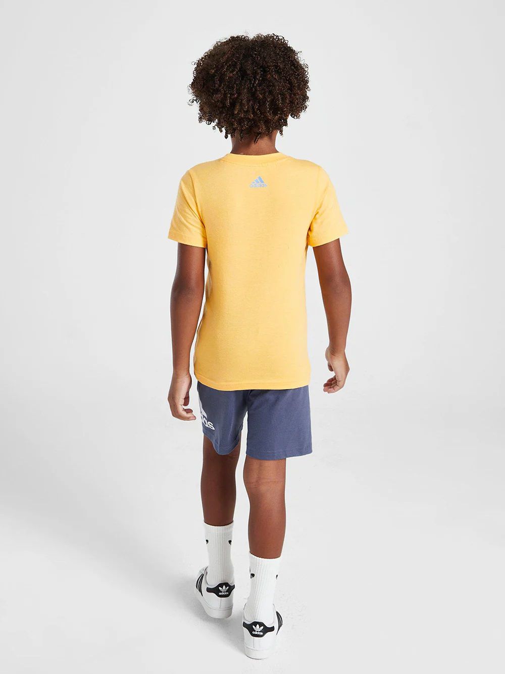 ADIDAS ESSENTIALS LOGO TEE AND SHORT SET
