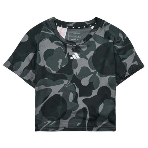 ADIDAS Seasonal Print Crop Tee