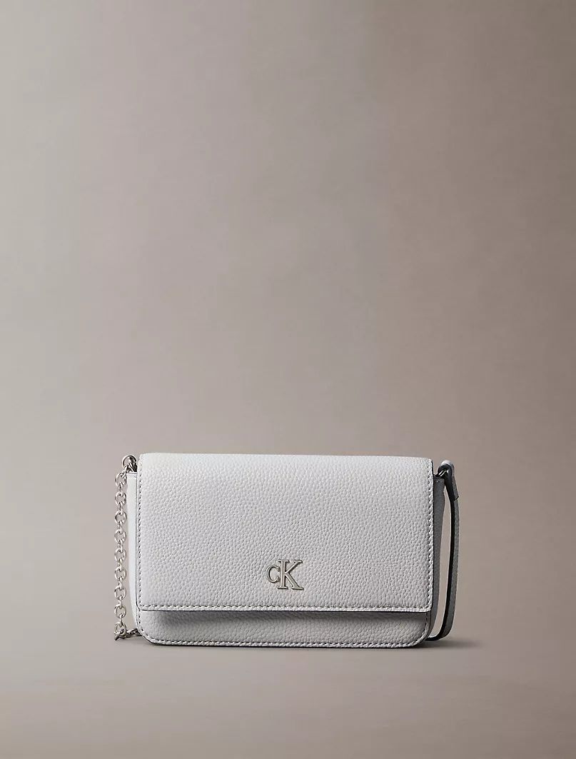CK Archive Hardware Flap Crossbody Bag