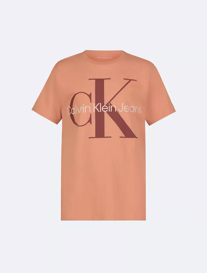 CK Jeans Pure Cotton Brand Logo Printed Casual Tee