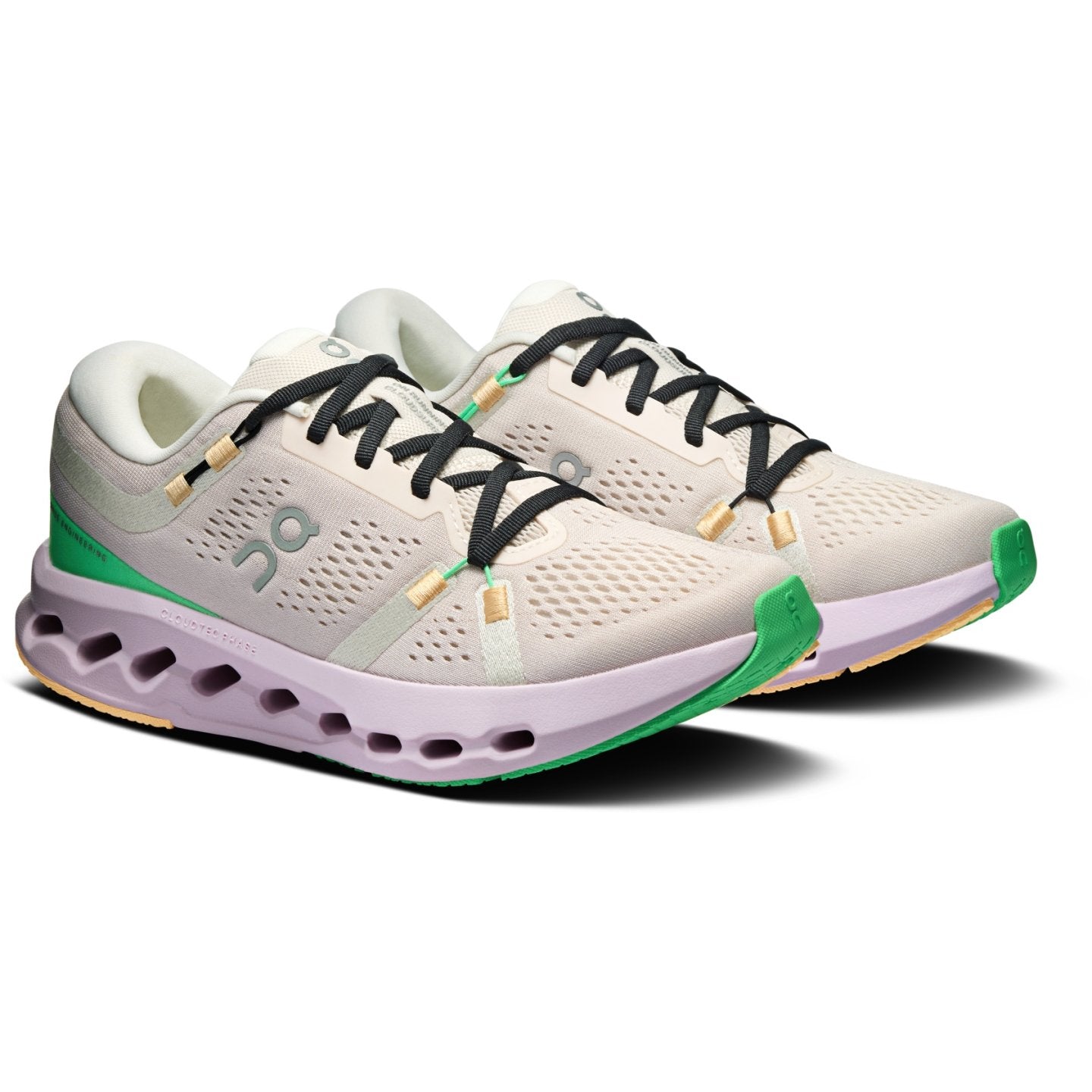 On Cloudsurfer 2 Women's Running Shoes - Pearl | Orchid